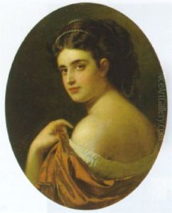 Madchen Mit Perlenkette Im Haar Madchen Mit Perlenkette Im Haar