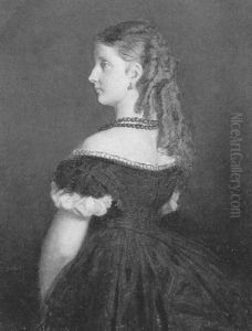 Portrait Einer Jungen Dame Portrait Einer Jungen Dame