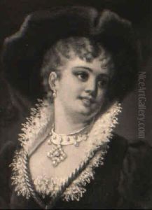 Portrait Eines Jungen Madchens Im Historischen Gewand Portrait Eines Jungen Madchens Im Historischen Gewand