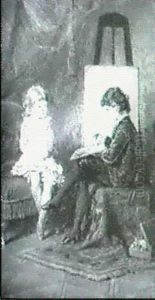 The Painting Lesson The Geography Lesson by Anton Ebert
