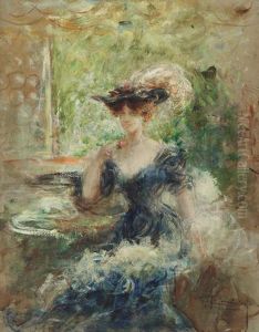Signora Al Caffe by Carlo Arpini