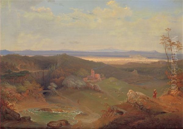 Landschaft Bei Olevano - view 1