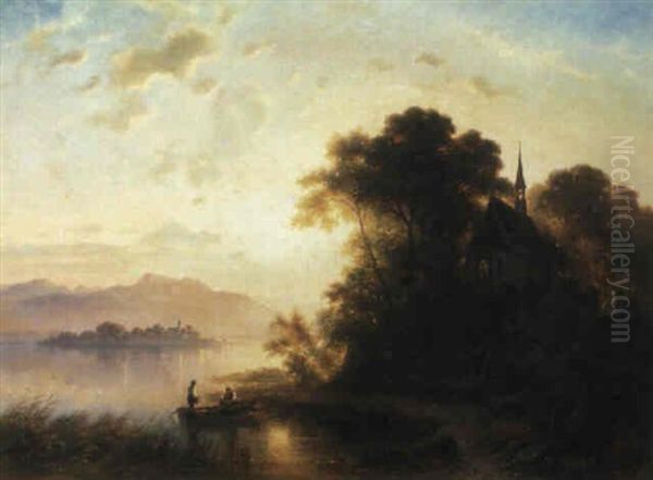 Blick Auf Die Fraueninsel Im Chiemsee - view 1