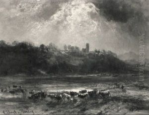 Die Isar Bei F"hring Die Isar Bei F"hring
