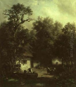 Bauerliche Idylle by Carl Ebert