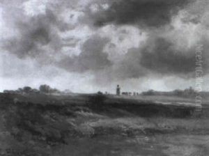 Aufziehendes Gewitter by Carl Ebert