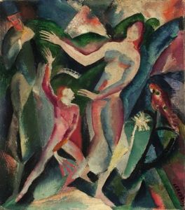 Der Exotische Tanz by Josef Eberz