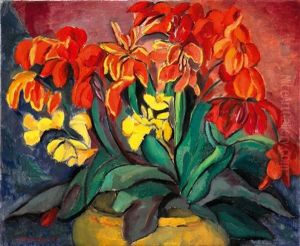 Blumenstillleben (stillleben Mit Clivie) Blumenstillleben (stillleben Mit Clivie)