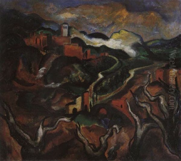 Landschaft Mit Burg - view 1