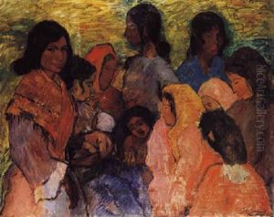 Gitanas by Juan de Echevarria y Zuricaldav