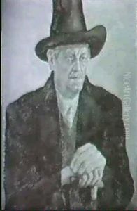 Bildnis Eines Bauern by Carl Friedrich Echtermeyer