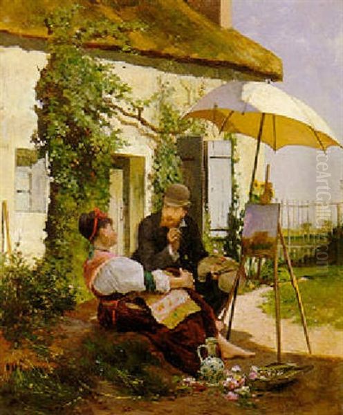 The Painter And The Servant - view 1