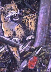 Raubkatze by Ernst Eck