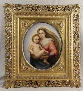 After Raphael's Sistine Madonna by Aloys Eckardt