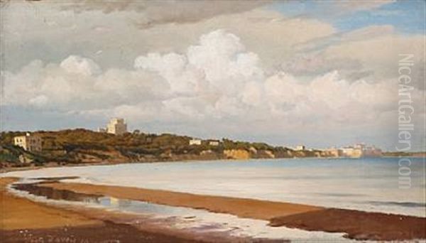Coastal Scene From Anzio In Italy - view 1