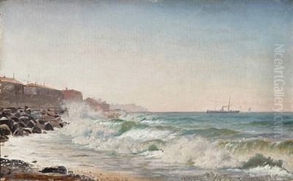 Coastal Scene From Genoa - view 1