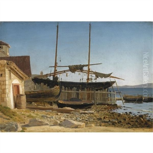 Kysten Ved Napoli (the Shore Near Naples) - view 1