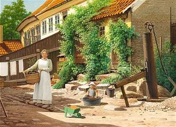 Fra En Gaard I Kalundborg - view 1
