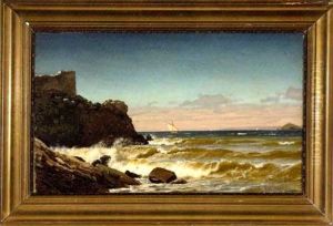 Ships Off The Rocky Coast