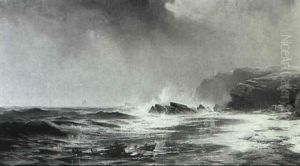 Ships Off The Shore by Christian Eckardt