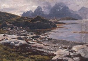 Digermulen Auf Lofoten by Karl Paul Themistocles von Eckenbrecher