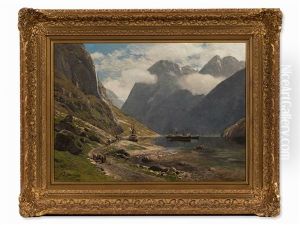 Am Naeroyfjord Bei Gudvangen Am Naeroyfjord Bei Gudvangen
