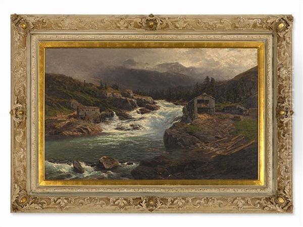 Norwegian Waterfall - view 1
