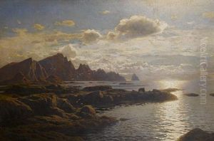 Crimean Coast by Karl Paul Themistocles von Eckenbrecher