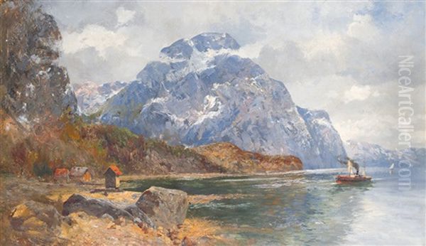 Am Trondjemfjord In Norwegen - view 1