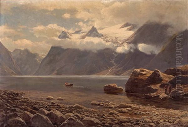 Norwegische Fjordlandschaft - view 1