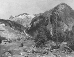 Der Erlengletscher Bei Der Handeck