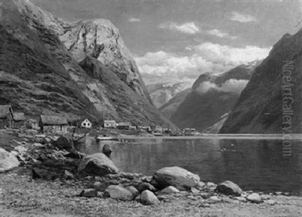 Am Naerofjord Bei Dyrdal - view 1