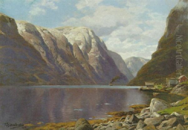 Vy Over Naerofjorden, Norge - view 1