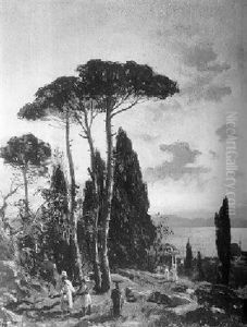 Abend Am Bosporus by Karl Paul Themistocles von Eckenbrecher
