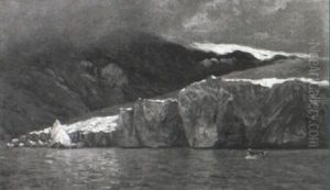 In Der Klaas Billenbay, Spitzbergen by Karl Paul Themistocles von Eckenbrecher