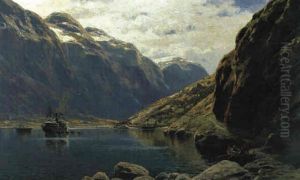 Bei Gudvangen Am Naerofjord Bei Gudvangen Am Naerofjord