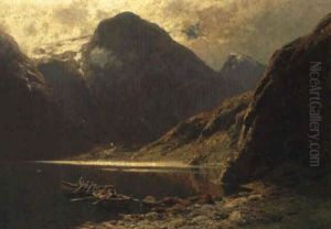 Im Naer"fjord by Karl Paul Themistocles von Eckenbrecher