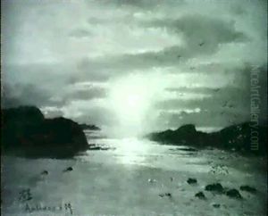 "mitternachtsonne Auf Den Lofoten
