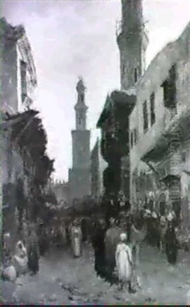A Street Scene, Cairo. - view 1