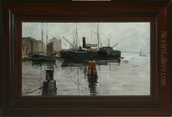 Scene From Flensburg Harbour - view 1