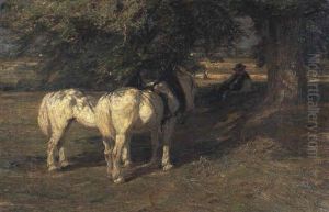 Mittagsruhe by Friedrich Eckenfelder