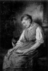 Nachmittagsschlafchen by Carl Eckerler