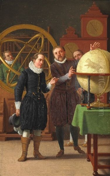 Christian Iv Visiting Tycho Brahe - view 1