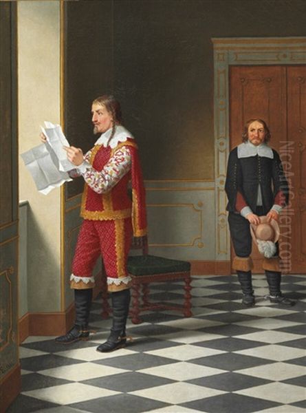 Christian Iv Discovers The Forgery Of A Document - view 1
