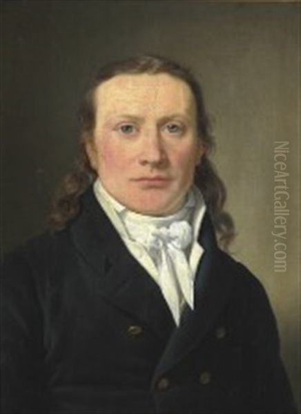 Portrait Of The Engraver Oluf Olufsen Bagge (after C. W. Eckersberg) - view 1