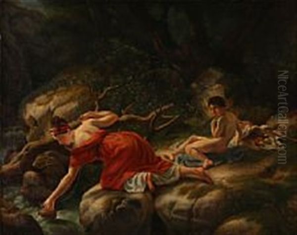 Hagar And Ishmael In Exile - view 1