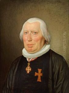 Portraet Af Biskop I Aalborg Jansen (1746-1827)