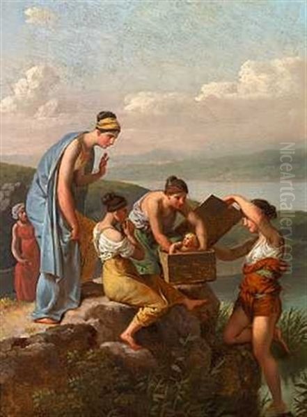 Moses Findes Af Faraos Datter - view 1