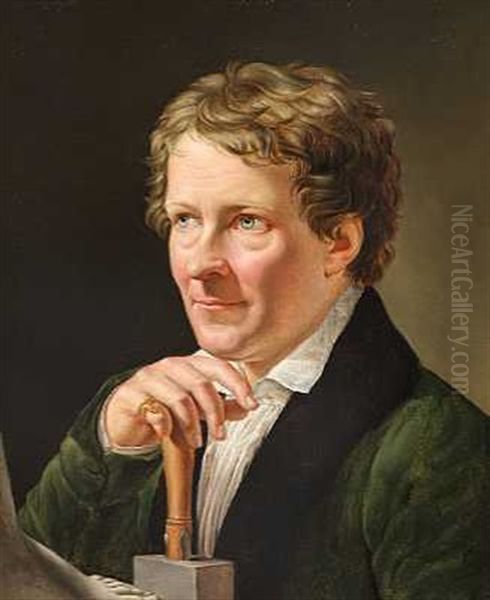 Portraet Af Bertel Thorvaldsen (by Hans Matthison-hansen) - view 1