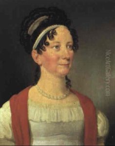 Portraet Af Dronning Marie Sophie Frederikke Portraet Af Dronning Marie Sophie Frederikke